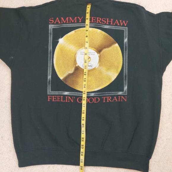 VTG 90s Sammy Kershaw Sweatshirt XL USA Made 50/50 Tour Crewneck 1994 Country - Picture 11 of 13